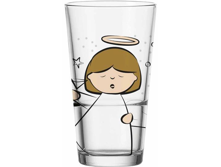 Gläser-Set Leonardo Engel Glas H 13.3 cm 6 Stk