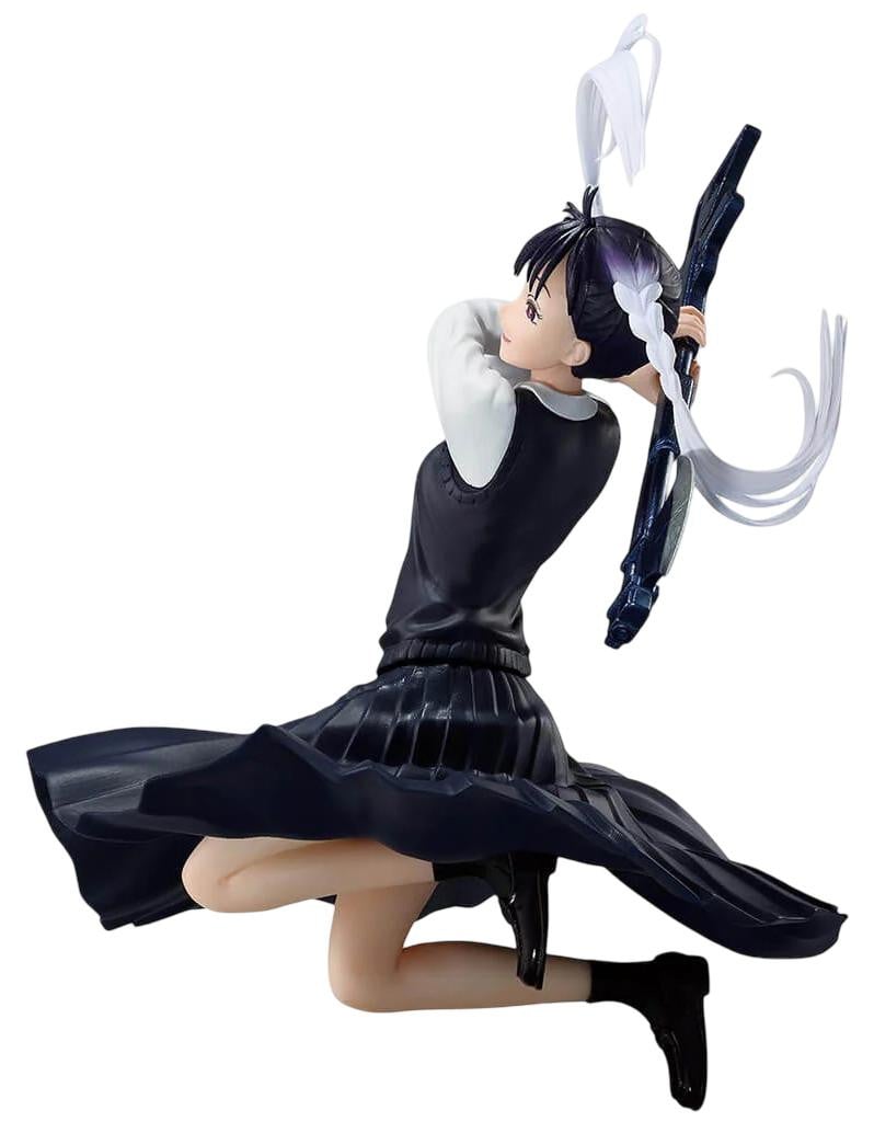 Banpresto Sakamoto Days Vibration Stars Toramaru Nao figuur, blauw, 14 cm