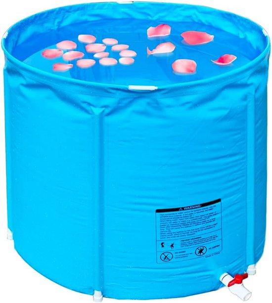 Famanu Faltbare Badewanne für Erwachsene 32 Zoll - Für Warm- und Kaltbäder