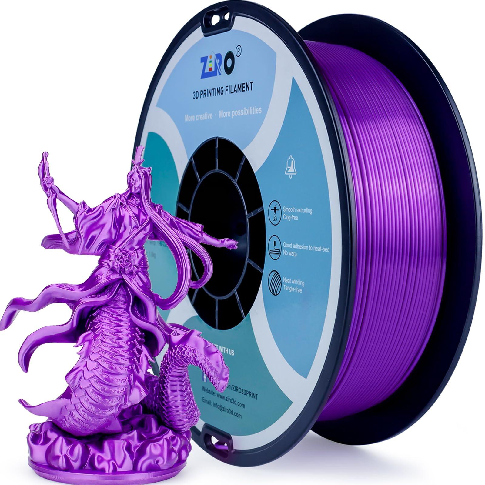 Selius PLA Silk Filament 1.75mm, 1kg Silky 3D Printer Filament