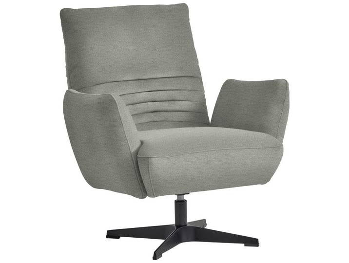 Dieter Knoll Sessel, Hellgrau, Metall, 60x94x86 cm, Stoffauswahl, Wohnzimmer, Sessel, Sessel