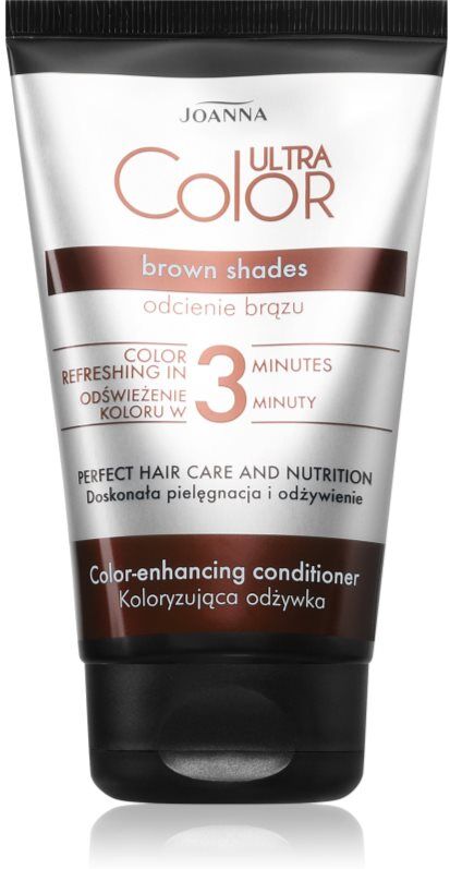 Joanna Ultra Color Brown Shades 3 Minutes masque cheveux pour cheveux bruns 100 g