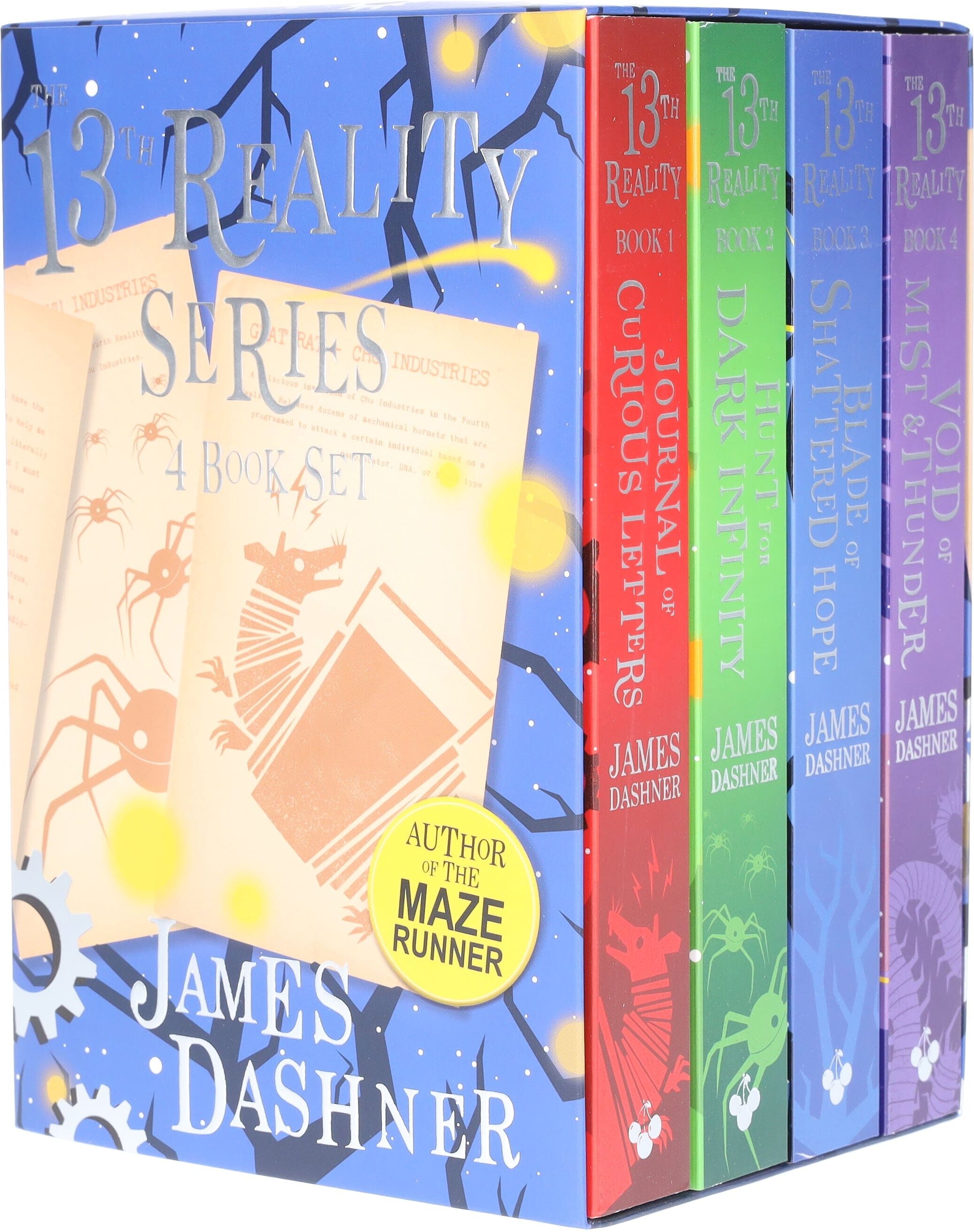 The 13th Reality Series 4 Book Box Set By James Dashner - Ages 9-14 - Paperback Sweet Cherry Publishing