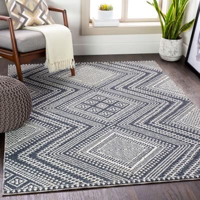 Livabliss Surya Rosie Indoor/ Outdoor Moroccan Diamond Area Rug