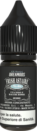 Dreamods Fresh Astaire N. 46 Aroma Concentrato 10ml Uva Bacca Rossa Ice