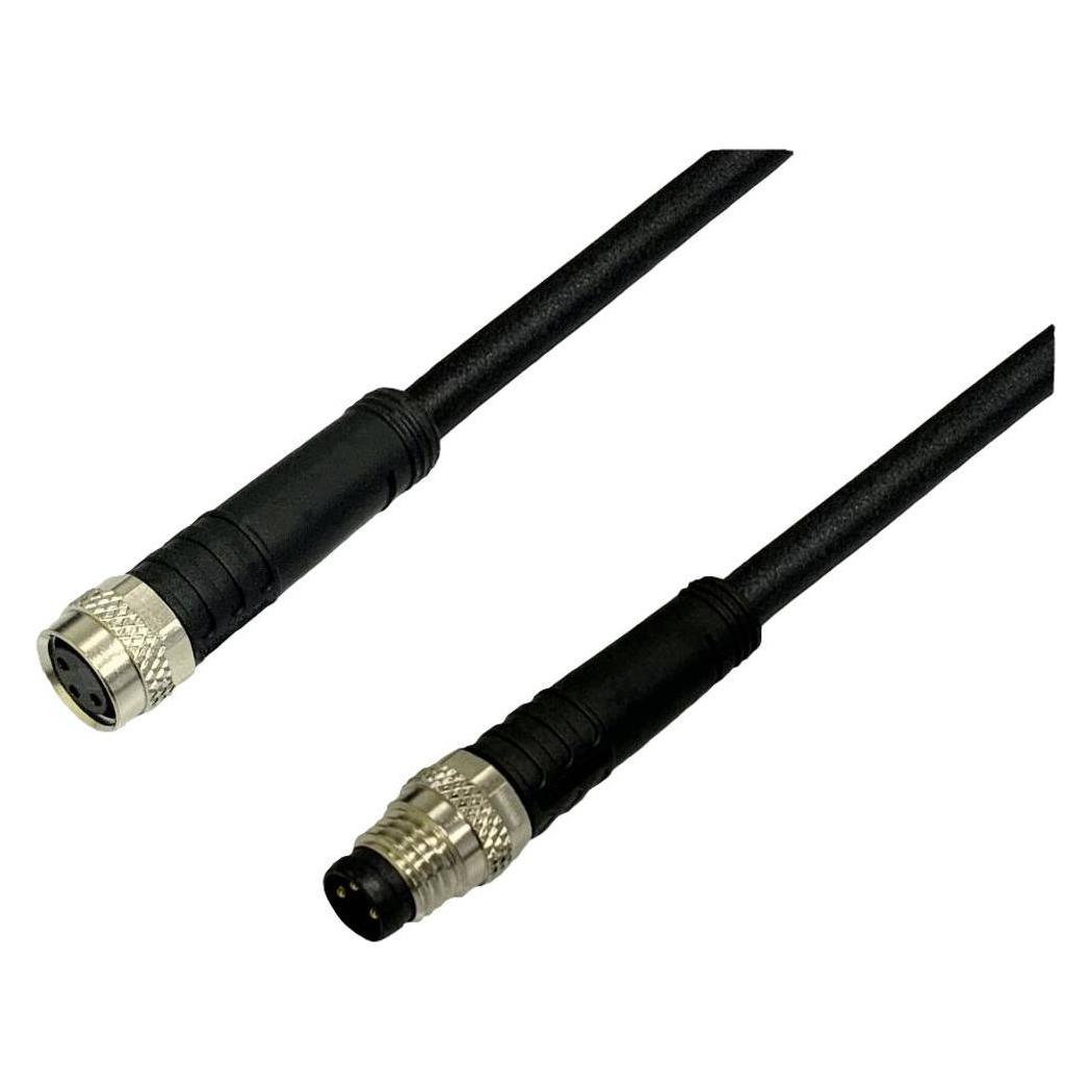 BKL Electronic 2700000 Sensor-/Aktor-Anschlussleitung M8 Kupplung, gerade 2 m Po (2700000)