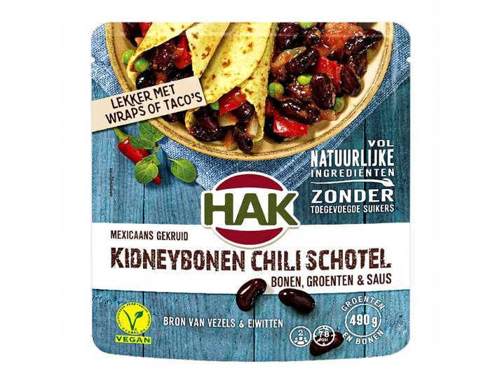 HAK Mexicaanse chilischotel met kidneybonen - 550 g