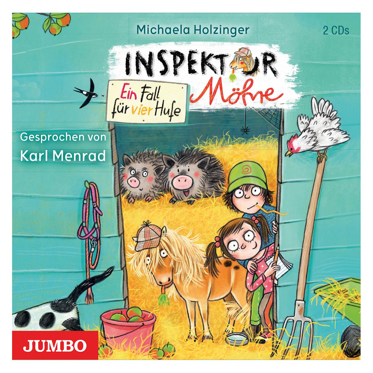 Jumbo Inspektor Möhre Ein Fall für vier Hufe (1) (Karl Menrad, Michaela Holzinger) (8337-4628-4)