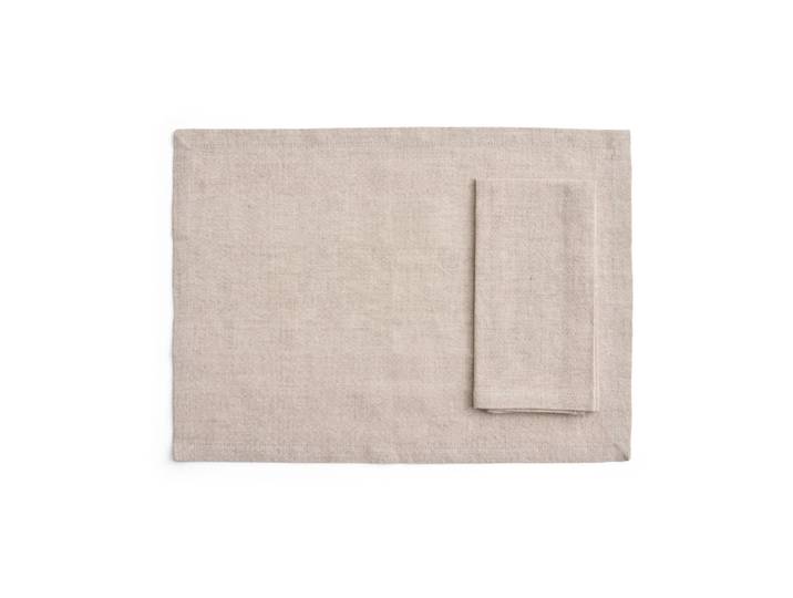 HAY Tavolo placemat/servet 4-pack Soft beige