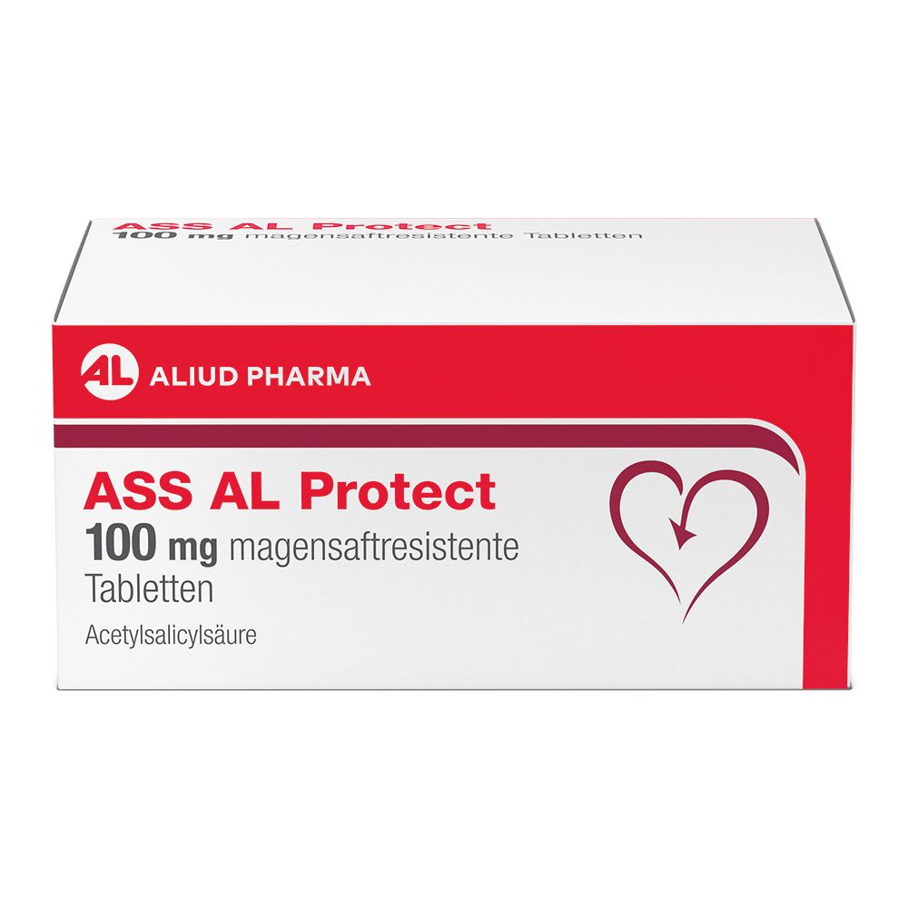 ASS AL Protect 100 mg magensaftres.Tabletten St Tabletten magensaftresistent