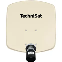 TechniSat Digidish33vhbg (Parabolantenne, 30 dB, LTE), SAT Spiegel + SAT Antennen, Beige