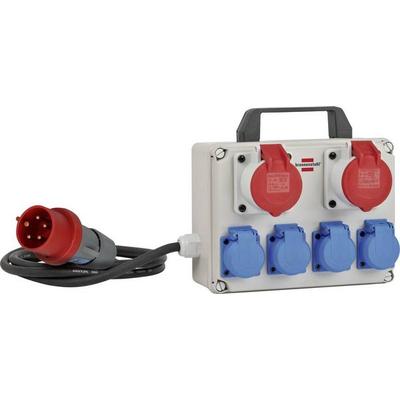 Brennenstuhl Kleinstromverteiler BKV 2m IP44 16A Multimedia-Technik Steckdosenleisten