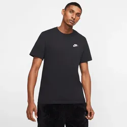 NIKE Sportswear Freizeit T-Shirt Herren schwarz/weiß XL