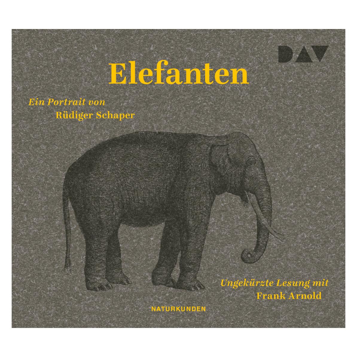 Audio Verlag Elefanten. Ein Portrait (Frank Arnold, Rüdiger Schaper, Deutsch) (16420788)