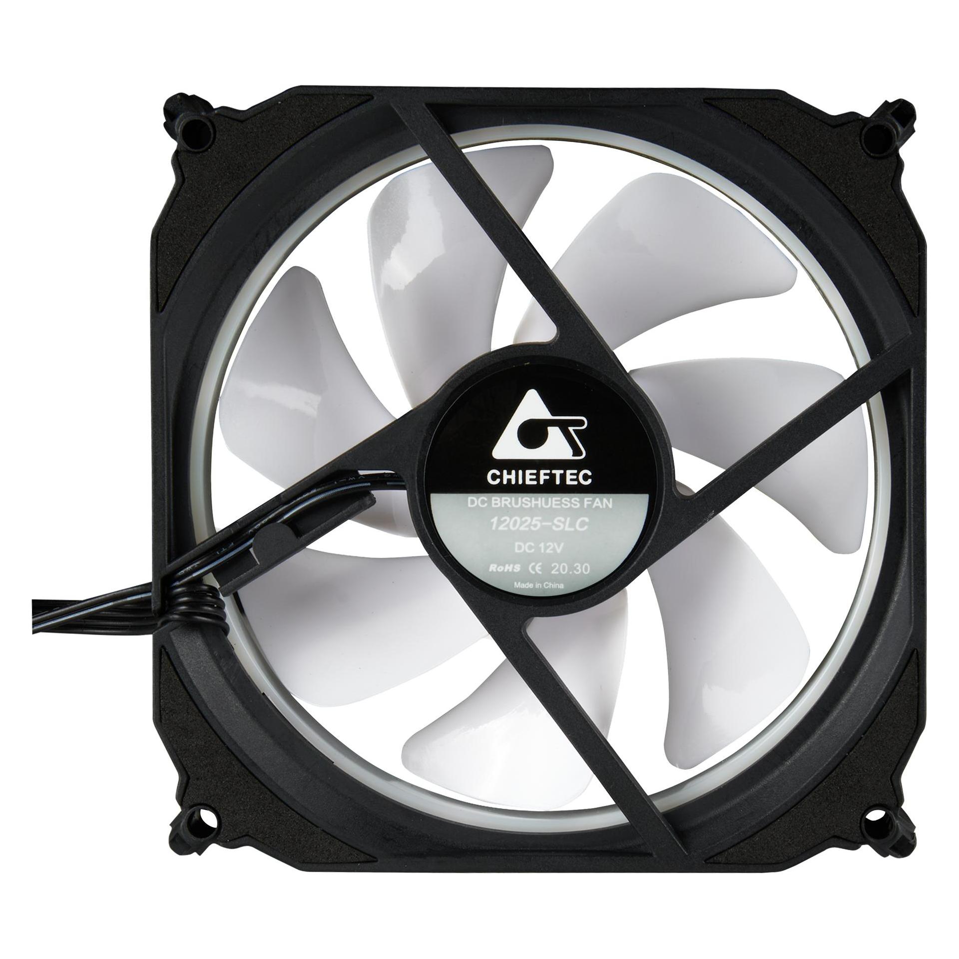 Chieftec CF-3012-RGB (120 mm, 3x) (CF-3012-RGB)