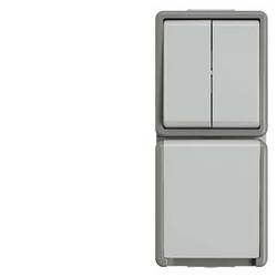 Siemens Schalterprogramm Serienschalter Delta Grau 5TA4815 1 St.
