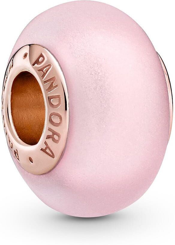 Charm Pandora Murano Rose Mat Femme