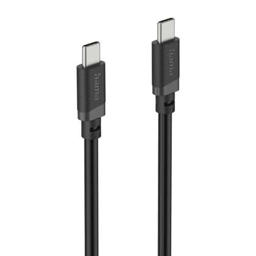 Hama Oplaadkabel USB-C naar USB-C, 60 W, 2 m, zwart