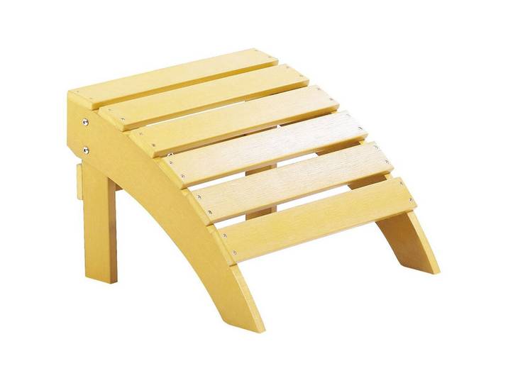 FUSSHOCKER Kunstholz gelb Adirondack