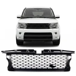 Kühlergrill Schwarz glänzend passend für Land Rover Range Rover Sport (L320) 2005-2009