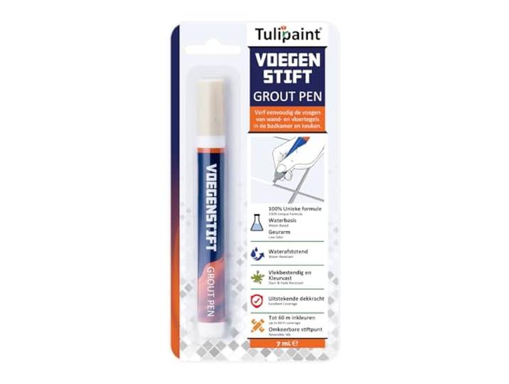 Tulipaint Voegenstift 5mm Crème-wit