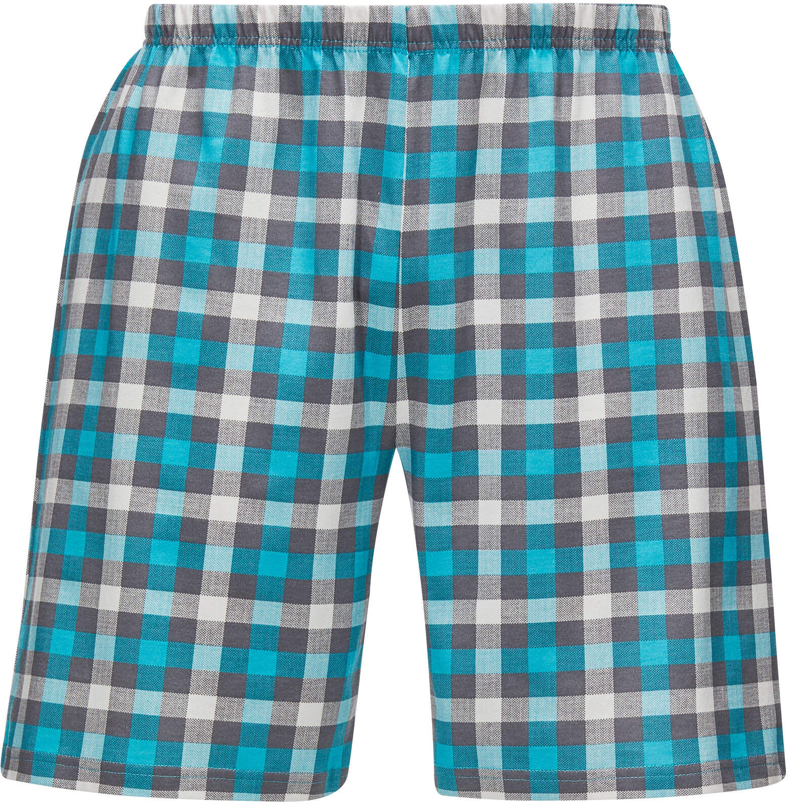 Shorty WITT "Shorty Shorty", Herren, Gr. 48, türkis, V-Ausschnitt, Homewear-Sets Shorty