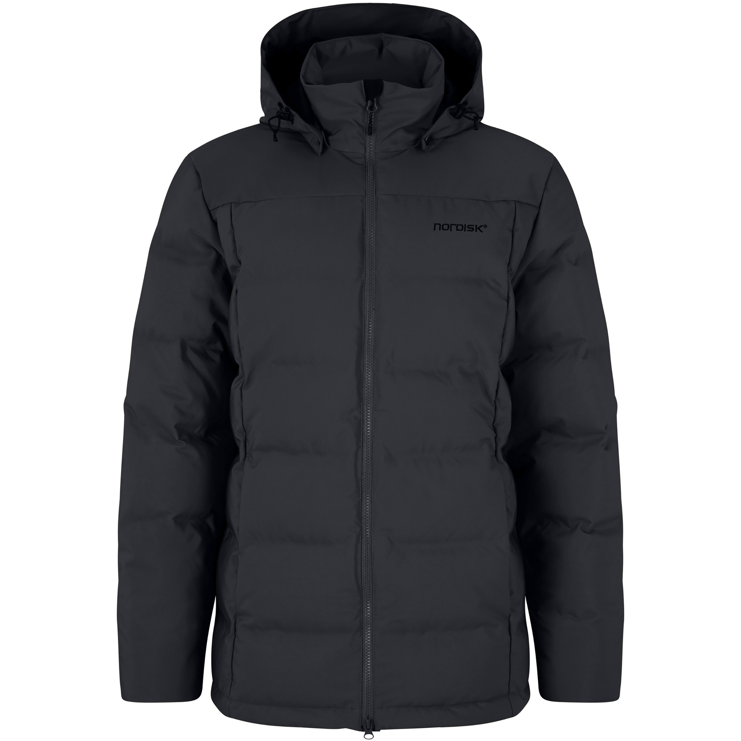 Nordisk Akkarvik Bonded Down Herren Isolationsjacke schwarz Größe M Lifestyle Winddicht Wasserabweisend