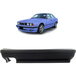 Heckstoßstange passend für BMW 5er E34 Limousine 1987-1997 – M-Tech