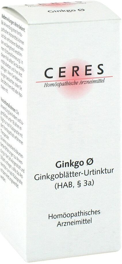 Ceres Ginkgo Urtinktur