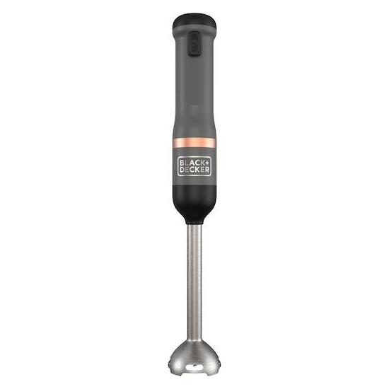 Black & Decker Kitchen Wand 7,2V Akku-Stabmixer, grau (BCKM1011KGF-QW)