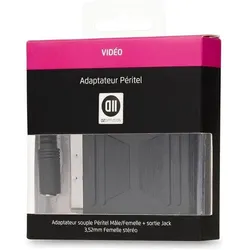 D2 Diffusion C ble Jack 3,5mm femelle peritel m le/femelle 15cm (Klinkenadapter), Audio Adapter, Schwarz