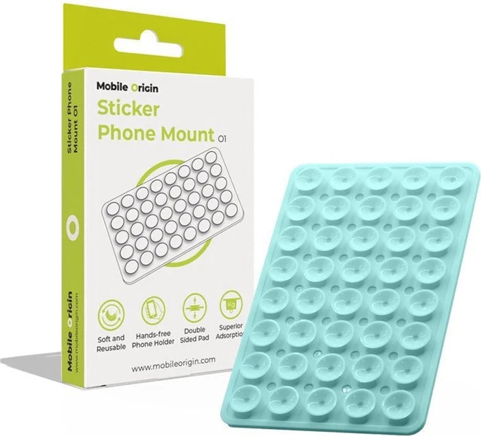Mobile Origin Sticker Phone Mount O1 Baby Blue