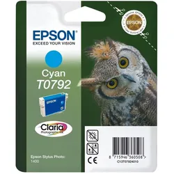 Epson, Druckerpatrone, T0792 Claria Photographic (C)