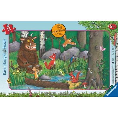 Rahmenpuzzle Ravensburger Die Maus und der Grüffelo 15 Teile