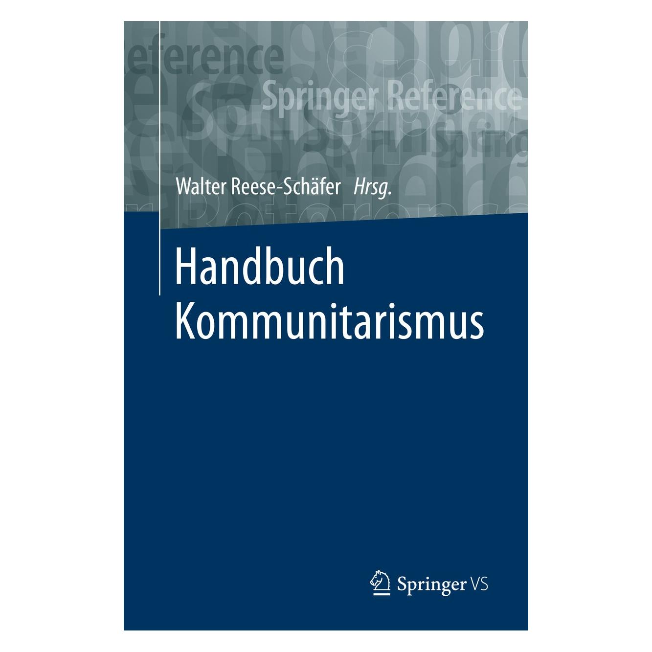 Springer Handbuch Kommunitarismus (9783658168582)