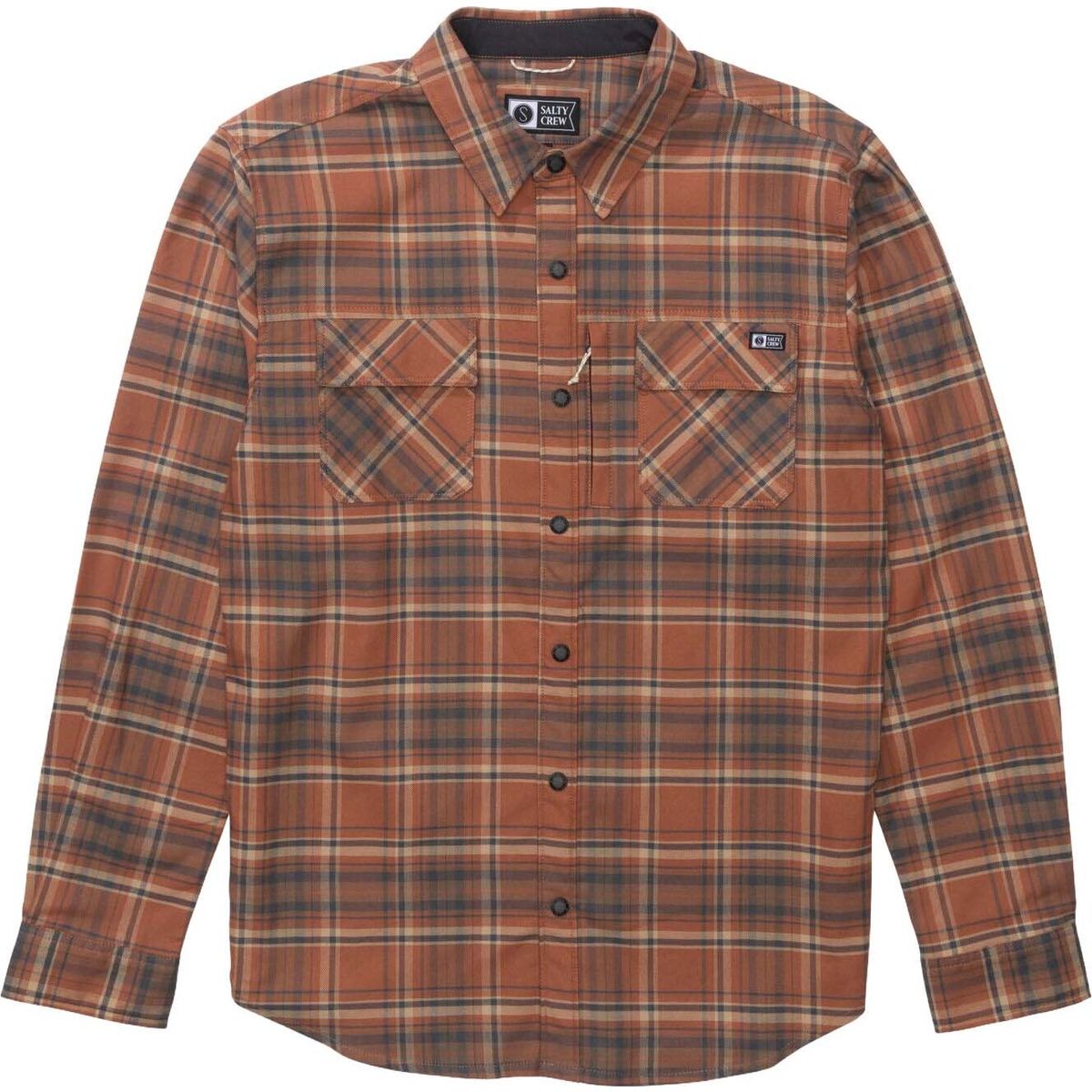 Salty Crew Fathom LS Tech Flannel russet (RUT) M 21435057-RUT-M