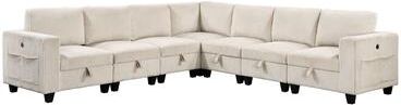 Fremont & Park Kenlis 7-Piece Modular Sectional Sofa with Storage