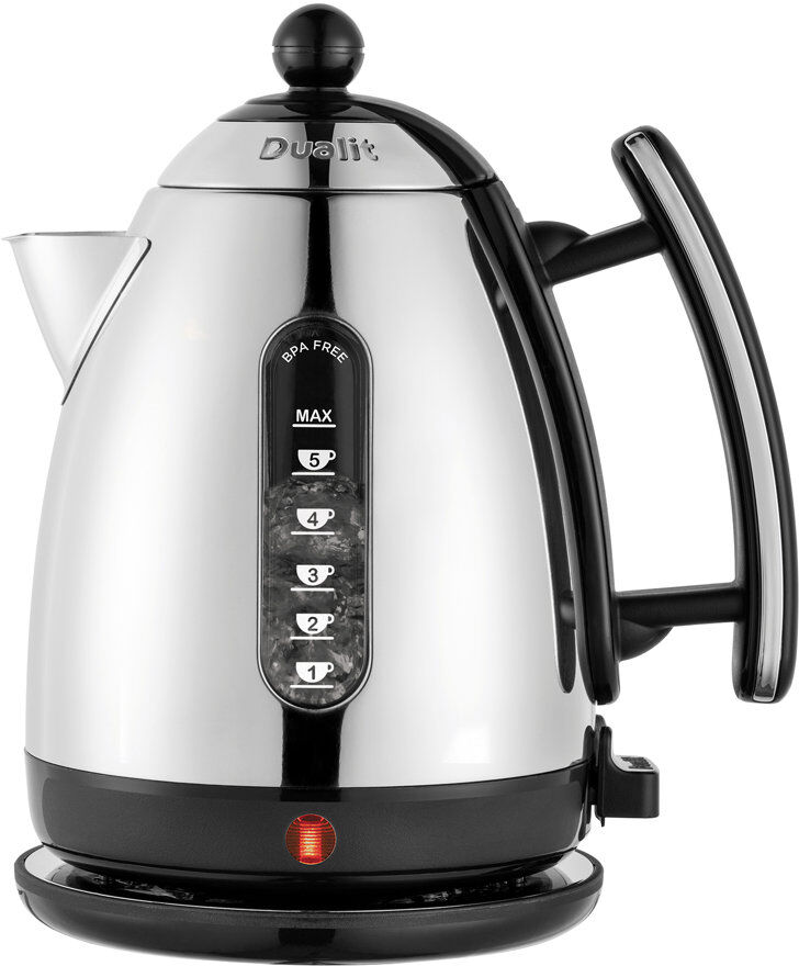 Dualit 1.5L Lite Jug Kettle Stainless Steel/Black