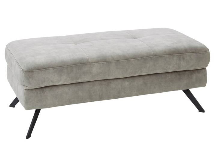 Beldomo System XXL-Hocker MAGGIA, Stone, Stoff