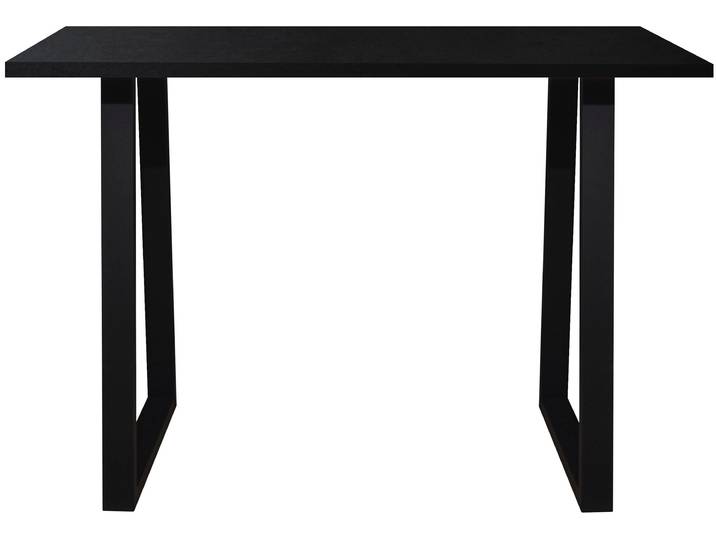 Tresentisch MÄUSBACHER Bartresentisch Metall , schwarz (schwarz feinstruktur, schwarzstahl, schwarz feinstruktur, schwarzstahl), B:140cm H:109cm T:90cm, Tische, Tresentisch, Bartresentisch Metallgestell, Höhe 109 cm