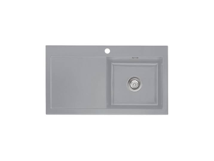 Systemceram Spüle Mera 90, Titan, Keramik, 90x20x51 cm, Küchen, Küchenausstattung, Küchenspülen, Keramikspüle
