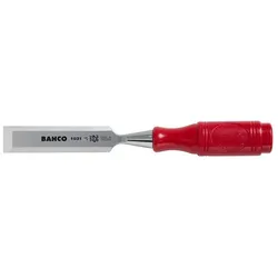 Bahco, Beitel, Stechbeitel mit rotem Griff aus Polypropylen, 14 mm