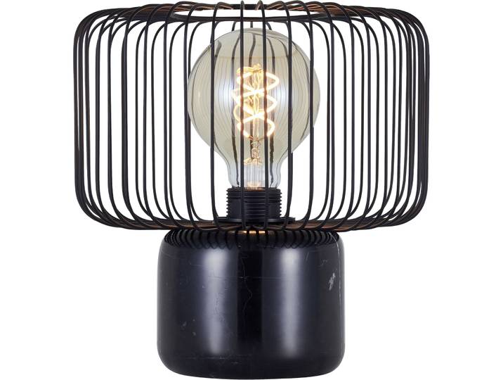 Tischlampe Devis Marmor schwarz Marmor/Metall H 25 cm