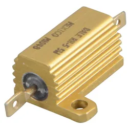 5W METALL 1,0 - Drahtwiderstand, axial, 5 W, 1 Ohm, 1%