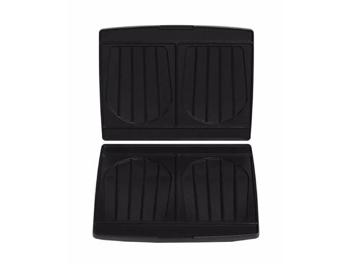 Fritel Backplatten Sandwiches/Croques – Waffeleisen/Brezeleisen – schwarz