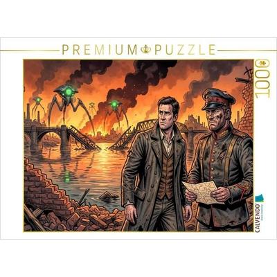 CALVENDO Puzzle Im zerstörten London wächst Hoffnung | 1000 Teile Lege-Größe 64 × 48 cm Foto-Puzzle für glückliche Stunden