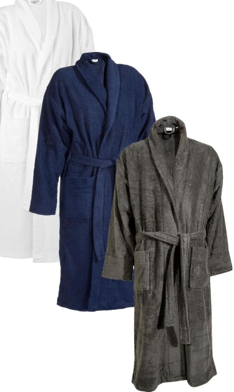 Queen Anne 410003  Bathrobe Navy S/m