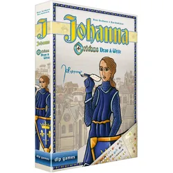 DLP Kennerspiel Johanna – Orléans Draw & Write (Deutsch, Englisch, 1 - 5 Spieler)