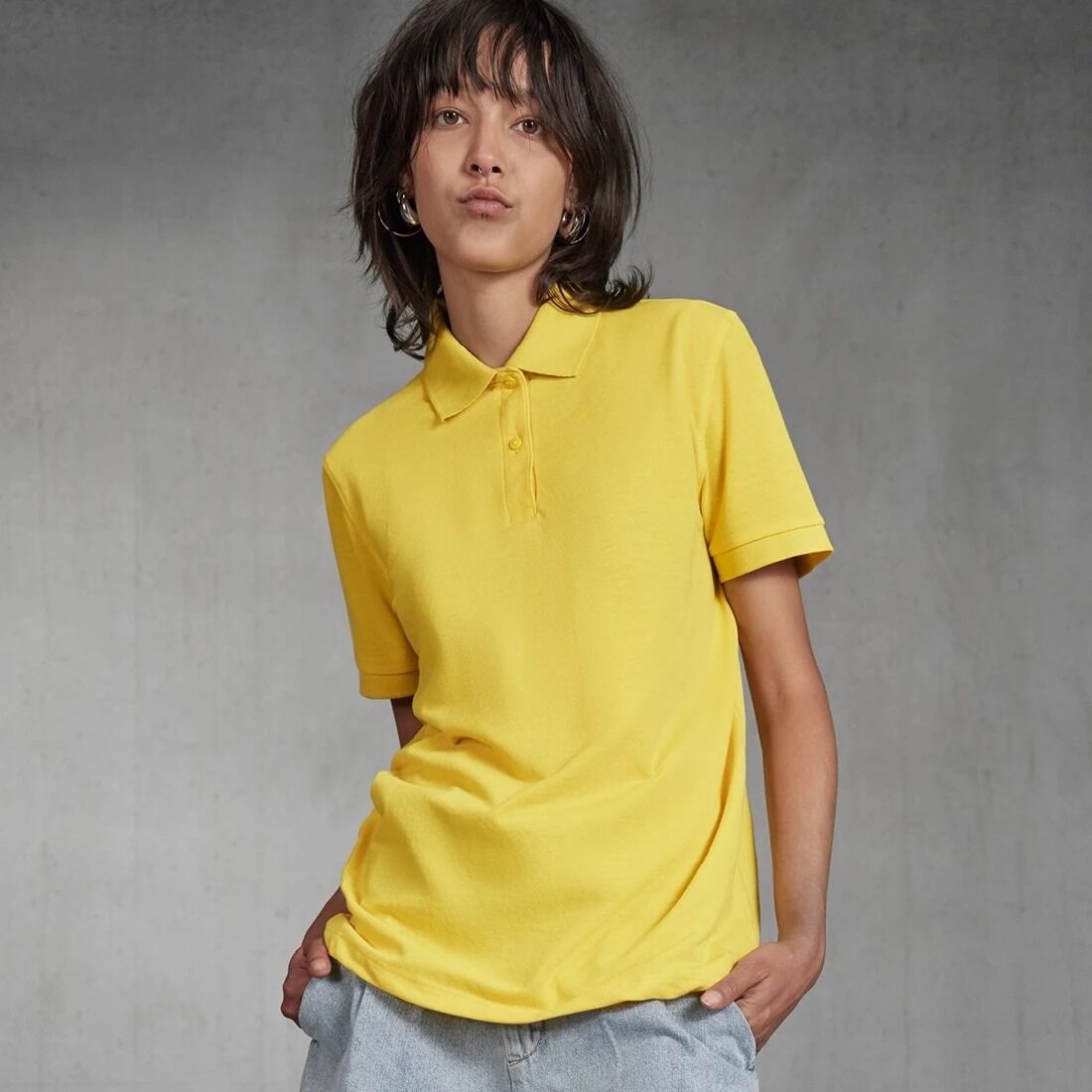 B&c; Bcpw465 Poloshirts Acid Lime Xl