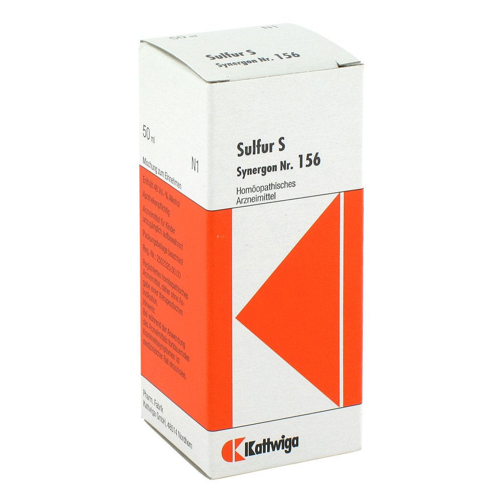 Kattwiga Arzneimittel GmbH Synergon 156 Sulfur S Tropfen 00619099